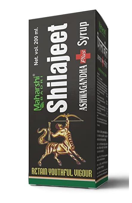 Maharshibadri Shilajeet Ashwagandha Plus Syrup  (200ML)